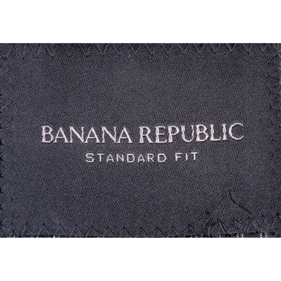 BANANA REPUBLIC Slim Blazer Sport Coat 2 Button Casual Jacket Size 40R WOOL Suit - Picture 10 of 15